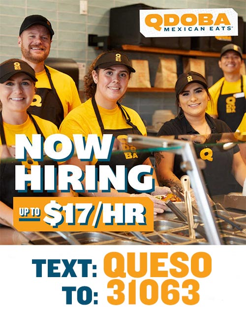 Work at QDOBA Wisconsin - Now Hiring!