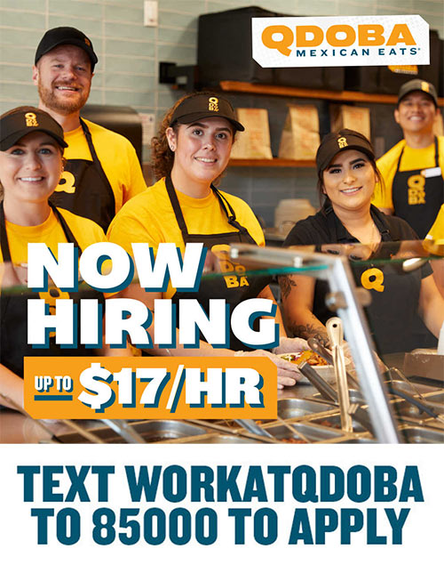 Work at QDOBA Wisconsin - Now Hiring!